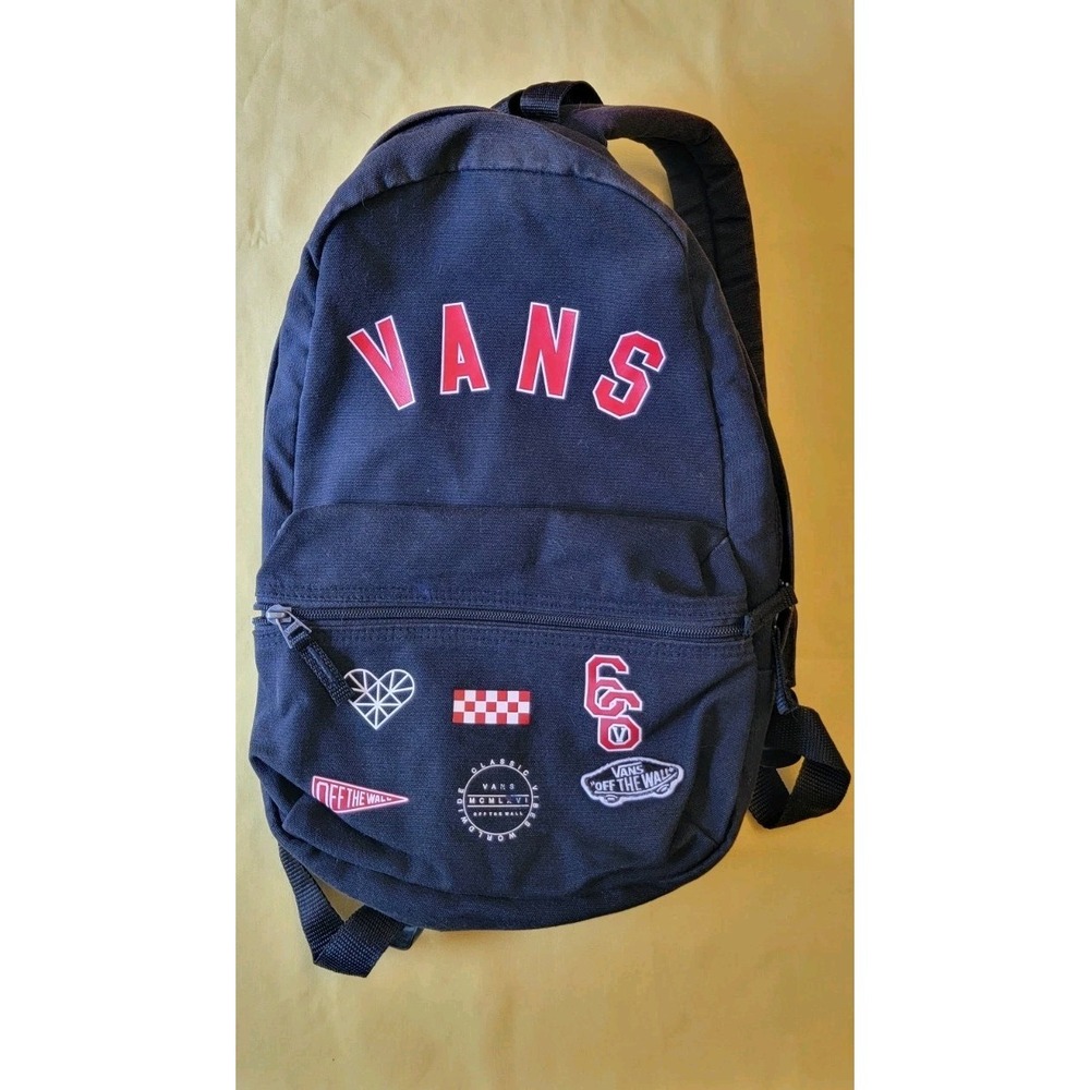 VANS SMALL 15" Off The Wall  Backpack 4.5" Gusset, 9" Width Read Description